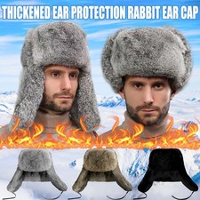 Warme Russenmütze Tschapka Uschanka Fellmütze Schapka Wintermütze Trappermütze