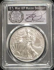 2020 American Silver Eagle PCGS MS70 ASE Signature Label First Day Of Issue