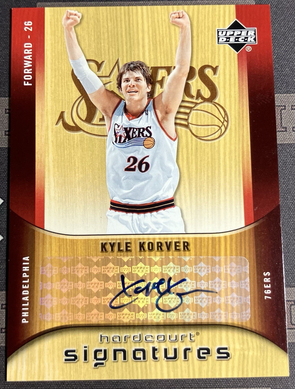 2005-06 Upperdeck Harcourt Kyle Korver Autograph