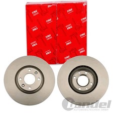 2X TRW BREMSSCHEIBEN 302mm BELÜFTET VORNE PASSEND FÜR CITROËN C4 DS4 DS5 DS DS