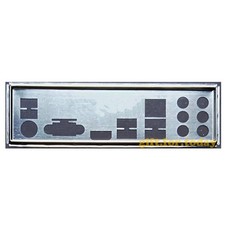 Per ASRock ZH77 Pro3 & Z77 Pro3 & Z75 Pro3 I/O IO backplate scheda madre *mp