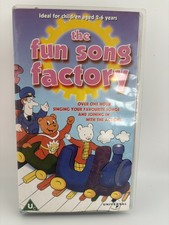 Retro Kids The Fun Song Factory 1 VHS Video Music 1995 Vintage 90s TV Dance Rare