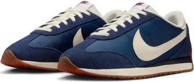 Nike Pacific Navy Blue White Lace Up Casual Sneakers Women's Shoes