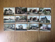 LOTTO 12 CARTOLINE PAESAGGISTICHE AMERICANE Stati Uniti CONNECTICUT DA