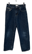 Calvin Klein Girl  s Size 12 Dark Blue Denim Jeans 26x25.5