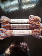 Robert FOUR Lot 3 échevettes Aubusson 4fils 2 tons 8m couleur 232-443