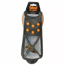 Fabsil Ice Grips Anti-Slip Shoe Spikes Universal Walking Traction Cleats Snow