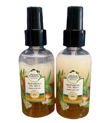 2 Herbal Essences Bio:Renew Repairing Oil Mist Argan Oil & Aloe 4 FL OZ- 2 Pack