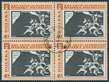 POLAND 1968 40g SG1855 FG Polish People s Army Anniv Paintings Boratyński #A01