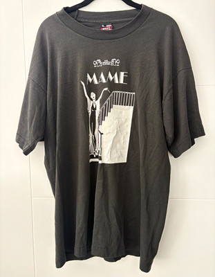 Vintage 1995 Mame Musical T Shirt XL Heights Players Theater Single Stitch USA