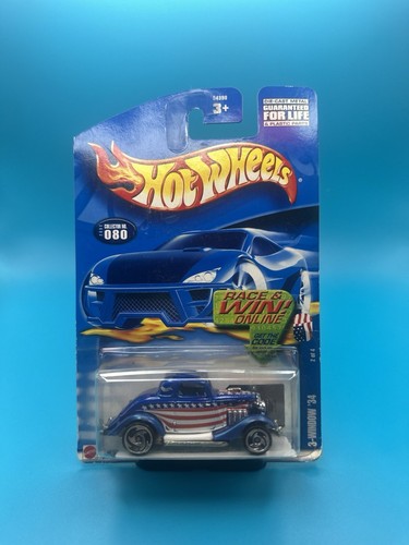 Hot Wheels 3-Window '34 Star-Spangled Series - 54390 New NRFP 2001 Race - Picture 1 of 4