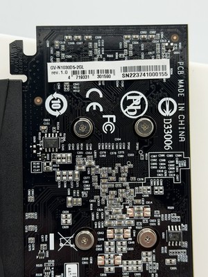GIGABYTE NVIDIA GeForce GT 1030 Low Profile 2G 2GB GDDR5 Graphics