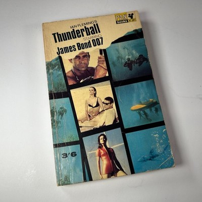 James Bond Thunderball Ian Fleming Pan Paperback 13th Printing 1965 Vintage