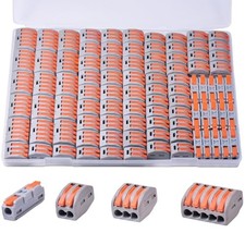 Lever Wire Connectors, Quick Wire Splice Connectors Push-in, 2/3/5 90PCS