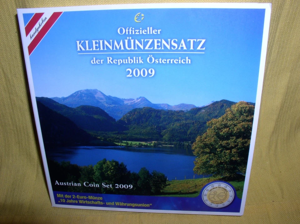 Österreich KMS 2009 hgh mit 2 Euro WWU - Bild 1 von 1