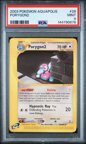 Porygon2 graded PSA 9 for sale on eBay