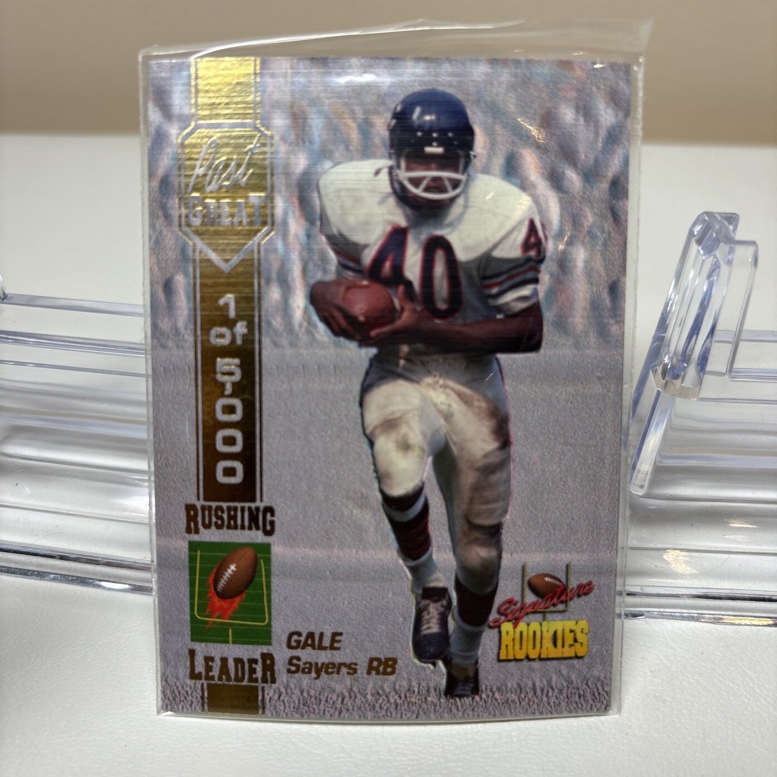 1994 Signature Rookies Past Greats Gale Sayers #S1