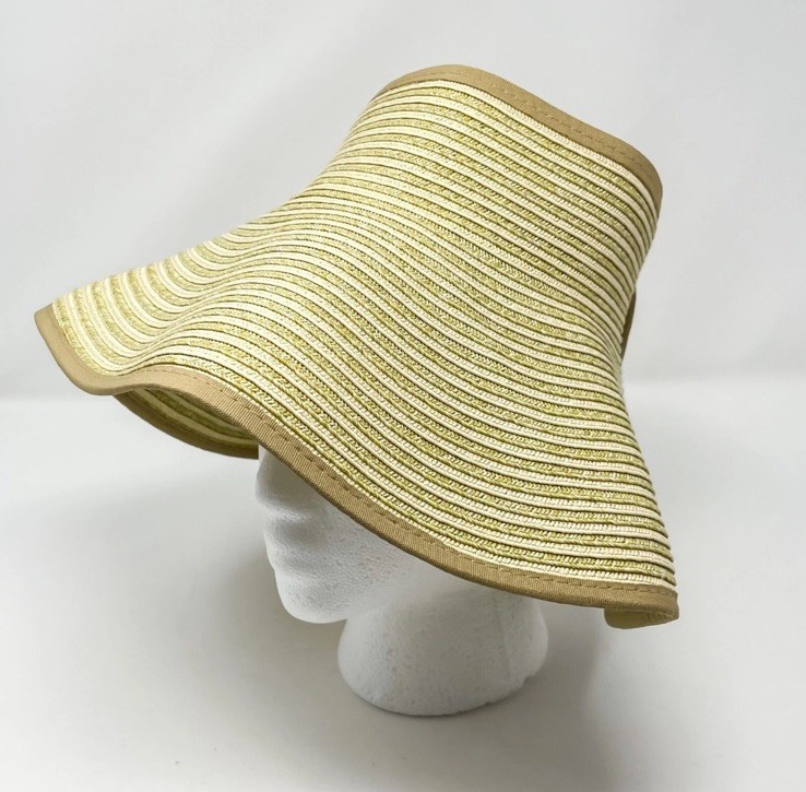 Scala Wide Brim Hat Womens Cottagecore Sun Visor Packable  display picture 1