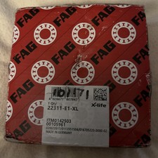 FAG GERMANY 22311 E1 A XL M C3 SPHERICAL ROLLER BEARING 55x120x43mm