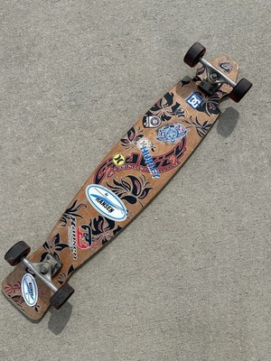 Gravity Aloha Mini Carve Skateboard Longboard 42 '' LengthX 8.25'' Wide-Complete!