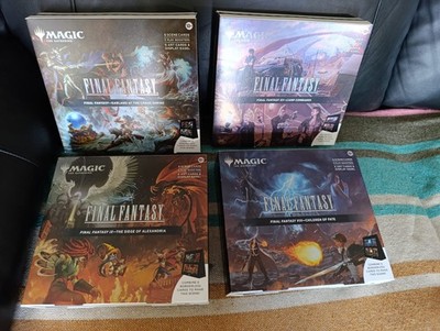 Magic the Gathering MTG X Final Fantasy Scene Box Bundle x4 boxes (secret lair)