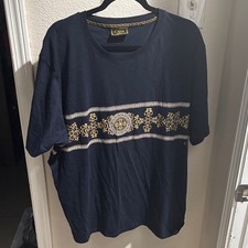Casa Moda Couture Men's Navy T-Shirt 3XL