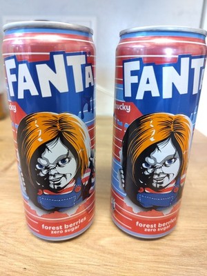 Fanta Forest Berries - Chucky Halloween 2025 Limited Edition 0,33L .....2 Dosen 