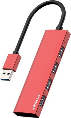 ANYPLUS USB Hub 3.0, 4 Port USB-Hubs, tragbarer USB Splitter Mini USB