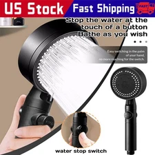 High-Pressure Shower Head, Multi-Functional Hand Held Sprinkler With 5 Modes New