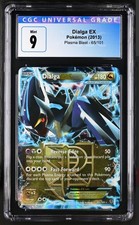 BLUE LABEL CGC 9 Dialga EX Plasma Blast - Holo 65/101 Ultra Rare Pokemon🔥 on eBay