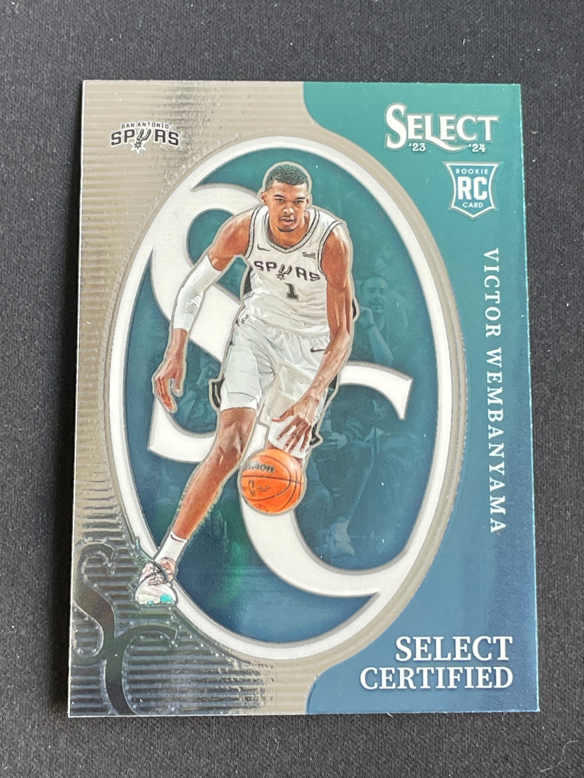 Victor Wembanyama 2023-24 Panini Select RC Select Certified #3