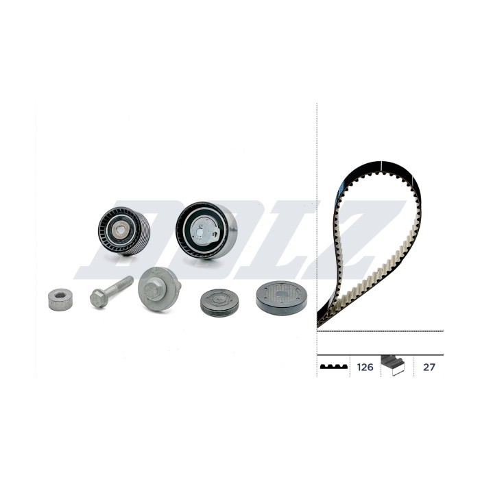 Kit de Distribution Renault 130C11551R Courroie Laguna Megane Scénic