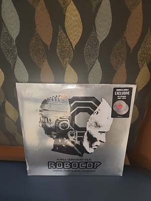 Robocop 2-LP soundtrack NEW Basil Poledouris RARE gray vinyl 2015 