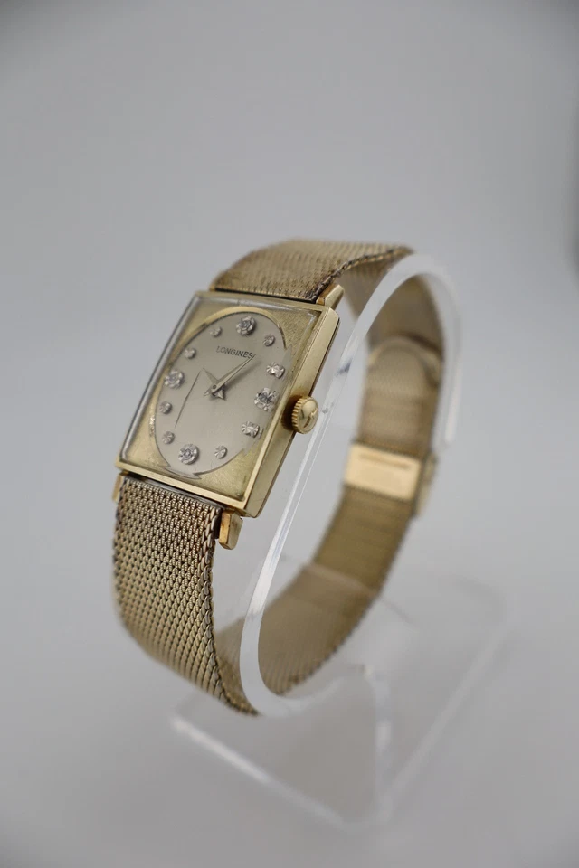 Vintage 1950s Longines Tuxedo 10KGF Manual-Wind Men's Watch - Working - Image 3 of 4