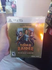 Tomb Raider I II III Remastered Deluxe Edition PS5 Playstation 5 New SEALED