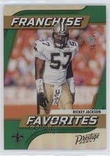 2024 Prestige Franchise Favorites Xtra Points Green /149 Rickey Jackson HOF 3n1