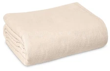 Linteum Textile Cotton Blended Hospital Patient Bath Blanket, Bed Bath Sheet,...