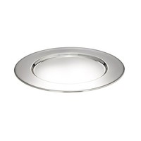 Platzteller Ø 30 Cm Versilberter Teller Untersetzer Geschirr Deko Servierteller