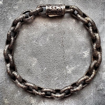 アクセサリー vintage silver 925 chain  bracelet s-l400.jpg