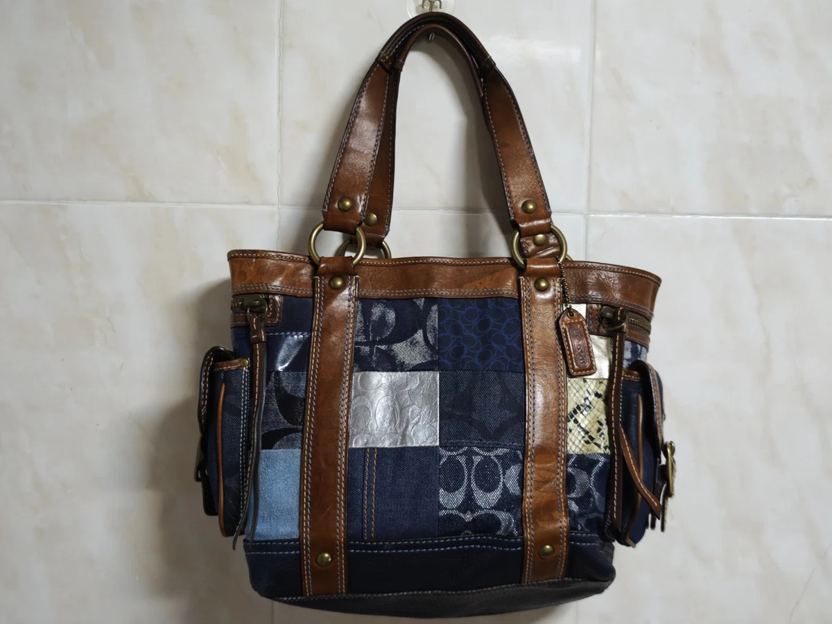 Coach Patchwork Tote Medium Bags & Handbags for Women for sale | eBay