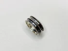 Vintage Sterling Silver 925 Taxco Mexico Modern Band Ring Size 8