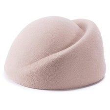 Lawliet Womens 100 Wool Hostess Pillbox Hat Millinery Fascinator Base A137