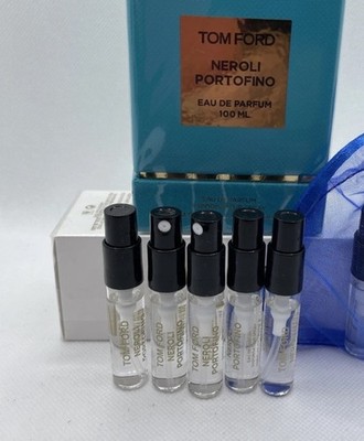 5 x Tom Ford   Neroli Portofino   Eau de Parfum Spray Vial 2ml in gift bag