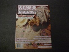 Magic Crochet Magazine October 1985 Number 38 with 33 Awesome Patterns
