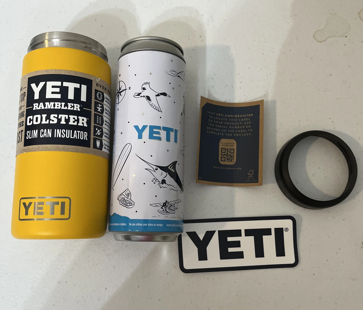 Yeti Rambler 12 Oz Colster Slim Can Insulator-stainless Steel for sale  online