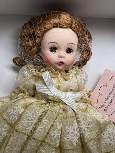 Madame Alexander #40050 Falling Snowflakes With Lenox Ornament 8in Doll
