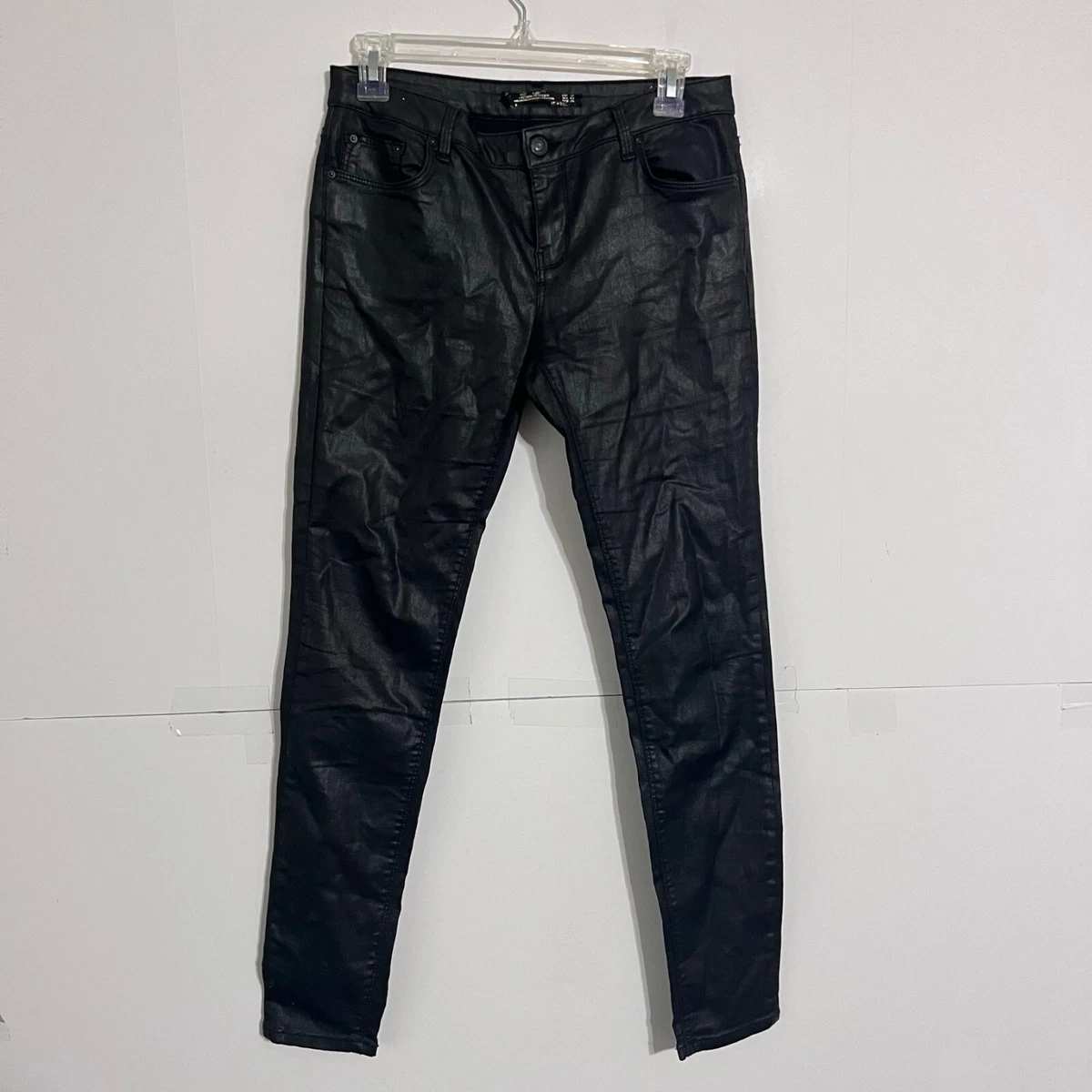 Zara Woman Womens Spandex Latex Jeans Size 4 28