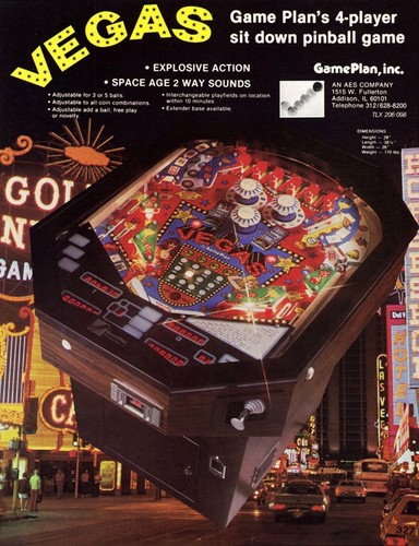 1979 Game Plan Vegas Pinball Machine Maintenance Tune Up Kit - Picture 3 of 3