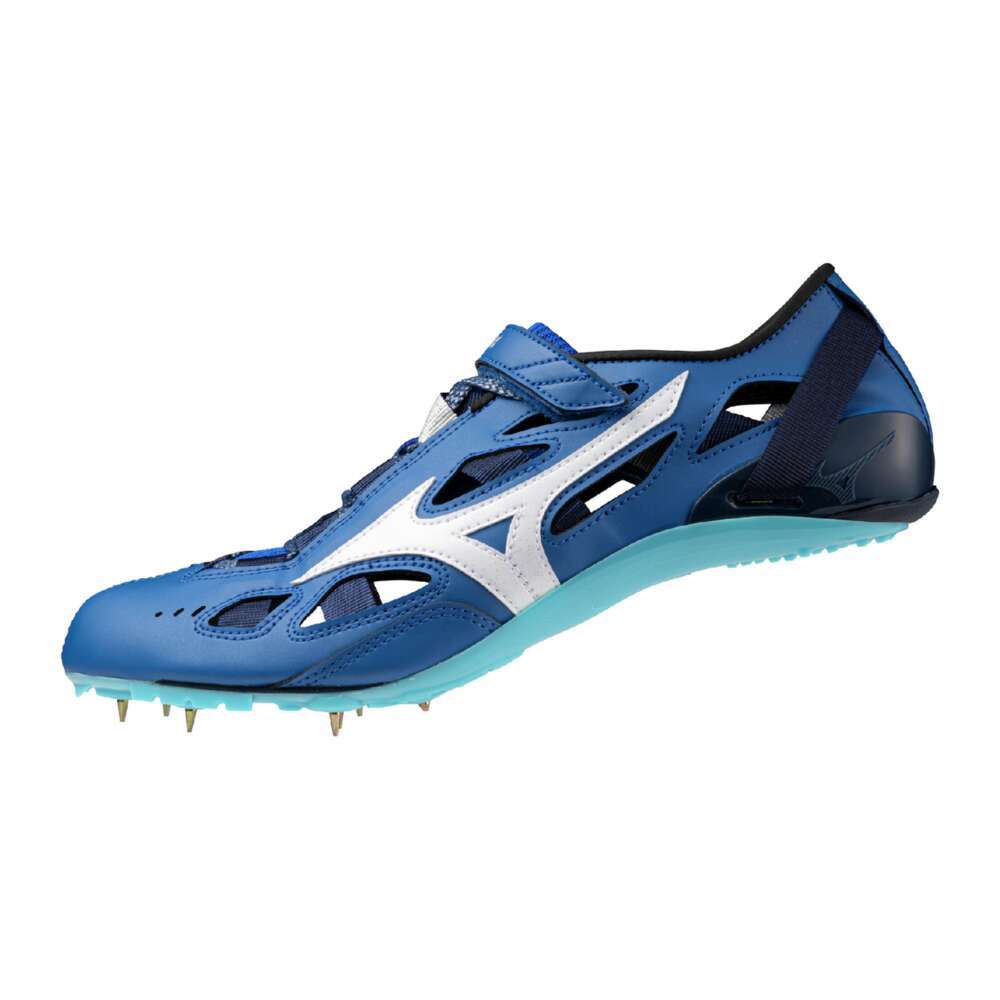 Mizuno Chrono INX Japan Track & Field Spike Blue U1GA2410 01 Mizuno Chrono INX Japan Track & Field Spike Blue U1GA2410 01