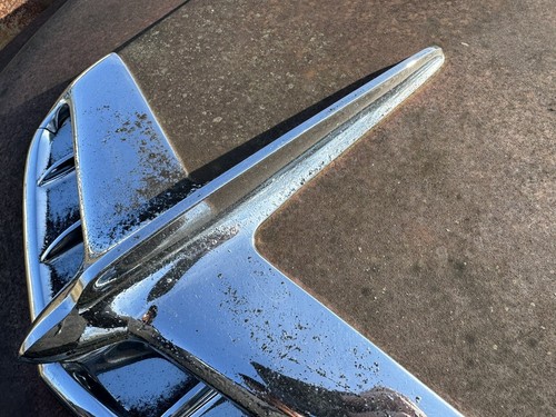 1953 1954 Desoto Hood Ornament - Two Piece - Upper and Lower - Picture 6 of 6